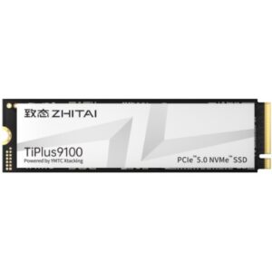 YMTC-ZTSS3CB08D6EMC-S00-Zhitai TiPlus9100 SSD 1TB M.2 2280 YMTC Xtacking 4.0  TLC Chip PCIe™ Gen5 x4，NVMe™ 2.0 12000MB/s 10700MB/s R/W 600 TBW 5Y warranty