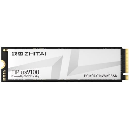YMTC (ZhiTai)-ZTSS3CB08D6EMC-S00-YMTC ZhiTai TiPlus9100 SSD 1TB M.2 2280 YMTC Xtacking 4.0  TLC Chip PCIe™ Gen5 x4，NVMe™ 2.0 12000MB/s 10700MB/s R/W 600 TBW 5Y warranty
