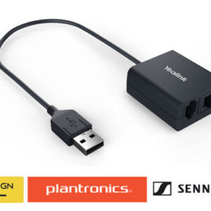 Yealink-EHS40-Yealink EHS40 Wireless Headset Adapter Suits Plantronics/Jabra/Sennheiser Headsets