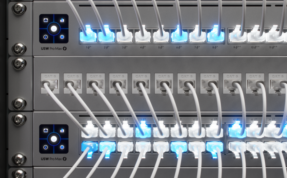 Ubiquiti | Ubiquiti UniFi Etherlighting Patch Cable, Length 15m, White, Nano-Thin Patch Cable With 10 GbE Support, Designed To Showcase Etherlighting Effects. | UACC-Cable-Patch-EL-15M-W - Image 1