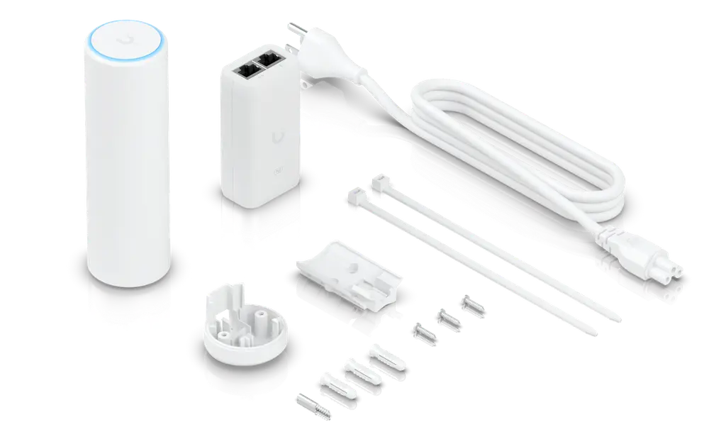 Ubiquiti | Ubiquiti Unifi Wi-Fi 6 Mesh AP 4x4 Mu-/Mimo Wi-Fi 6, 2.4Ghz @ 573.5Mbps 5GHz @ 4.8Gbps, PoE Injector Included | U6-MESH - Image 2