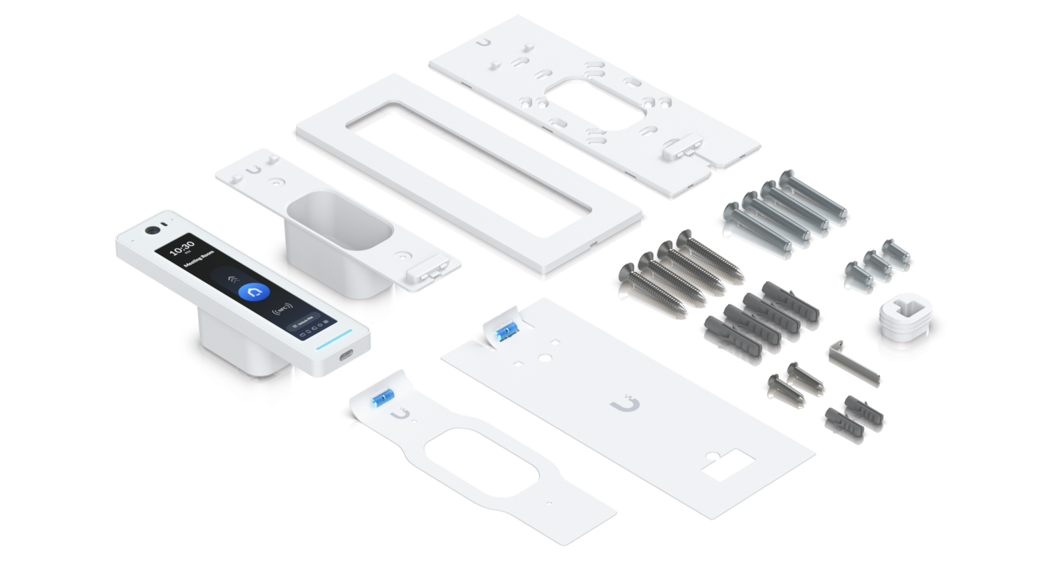 Ubiquiti | Ubiquiti UniFi Access Reader G2 Professional, 2-Way Intercom, Unlock Via NFC or Unifi Identity, IP55 Weather Resistance, Pin Unlock | UA-G2-Pro - Image 2