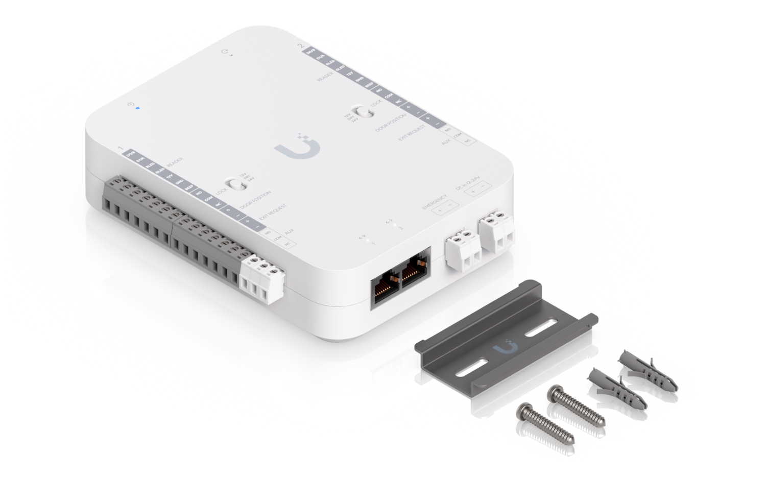 Ubiquiti | Ubiquiti Retrofit Hub, DC-powered Hub Supports Wiegand And OSDP Readers, Provides Entry And Exit Control For Up To Two Doors *Avail for Deal Reg* | UA-Retrofit-Hub-2 - Image 3