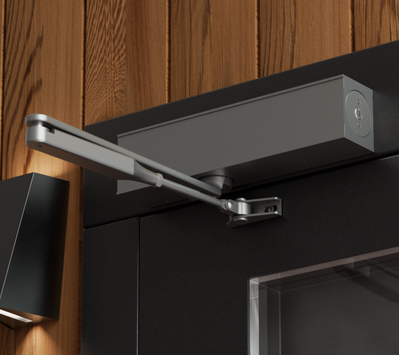 Ubiquiti | Ubiquiti Door Closer,A Mechanical Door Closer That Ensures Controlled Closure For Safety And Convenience, Adjustable Power Size EN 2~6, Surface Mount | UACC-DoorCloser - Image 2