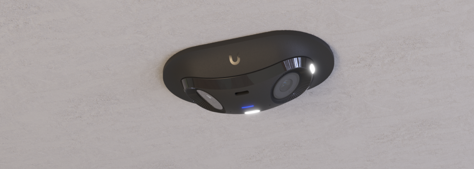 Ubiquiti | Ubiquiti G6 180 Camera Flush Mount,Black,  G6 180 camera mounting accessory for recessed ceiling installation. | UACC-G6-180-FM-B - Image 3