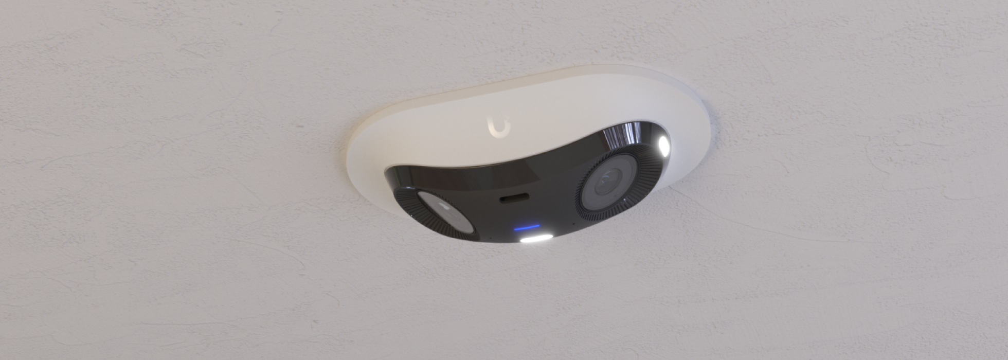 Ubiquiti | Ubiquiti G6 180 Camera Flush Mount, White, G6 180 Camera Mounting Accessory For Recessed Ceiling Installation. | UACC-G6-180-FM-W - Image 3