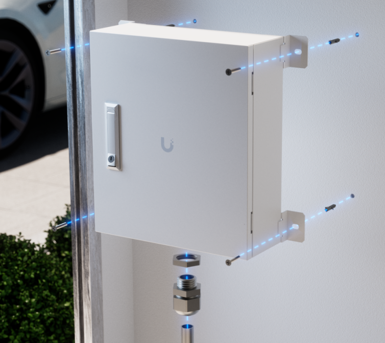 Ubiquiti | Ubiquiti Junction Utility,An Indoor/Outdoor Enclosure Designed For UniFi Access Hubs, Switches Accessories, IP55 | UACC-Junction-Utility - Image 3