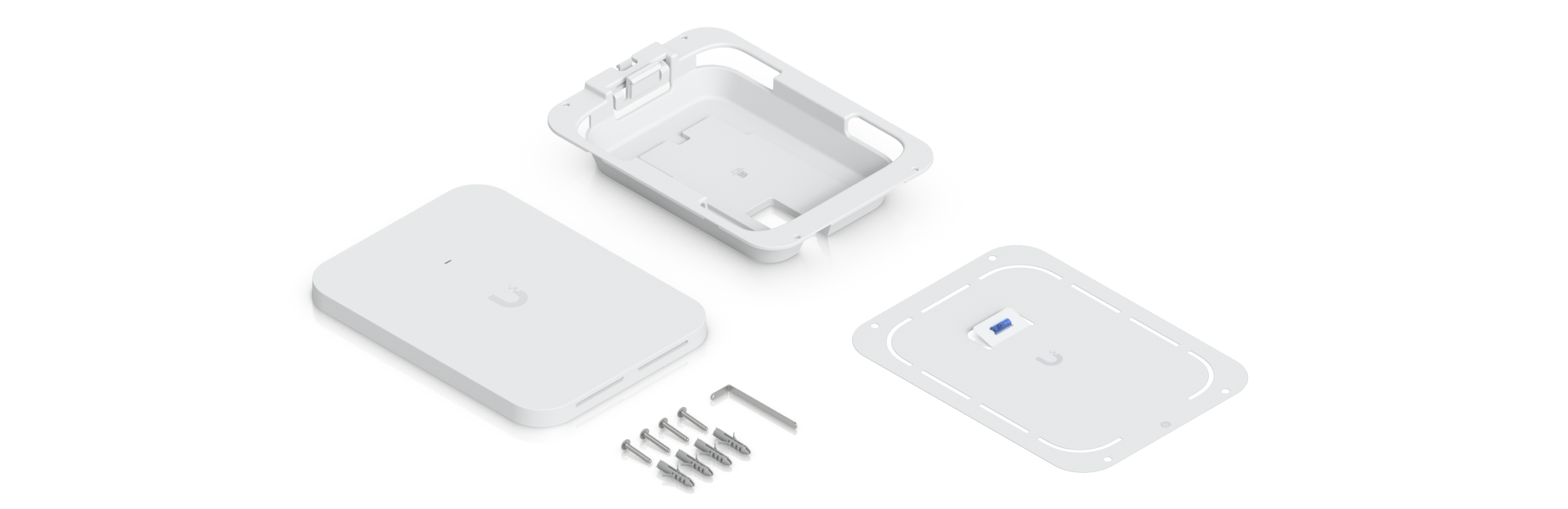 Ubiquiti | Ubiquiti U7 Pro XG Wall Flush Mount, Flush Mount Accessory For U7 Pro XG Wall Access Points. | UACC-U7-Pro-XG-Wall-FM - Image 1