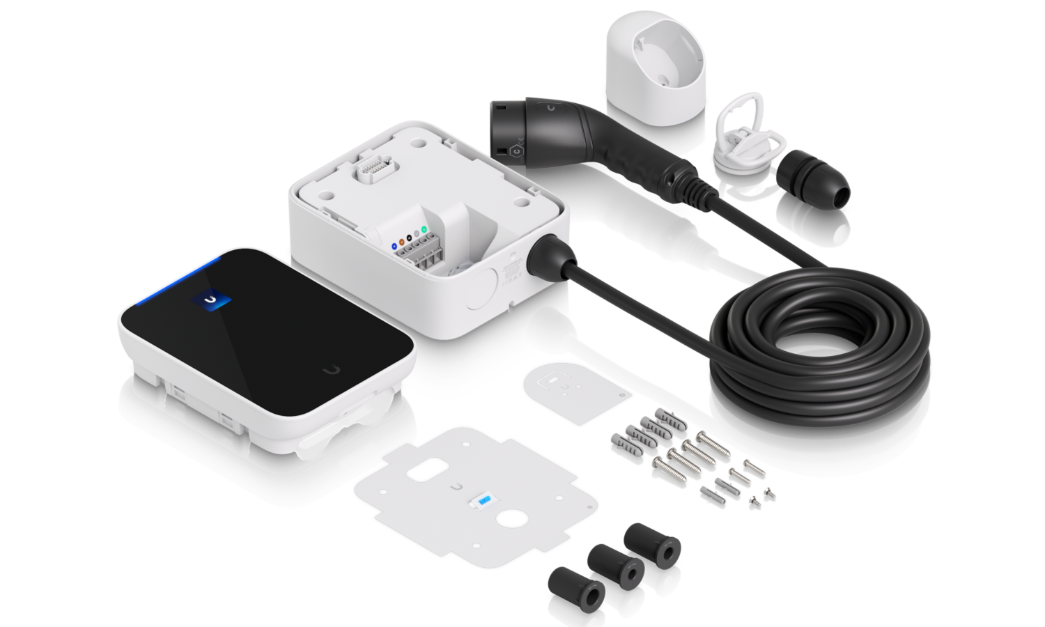 Ubiquiti | Ubiquiti EV Station Lite, Weatherproof, 22 KW 3-Phase Level 2 Electric Vehicle Charging Station, Flexible Access Control. | UC-EV-Station-Lite - Image 2