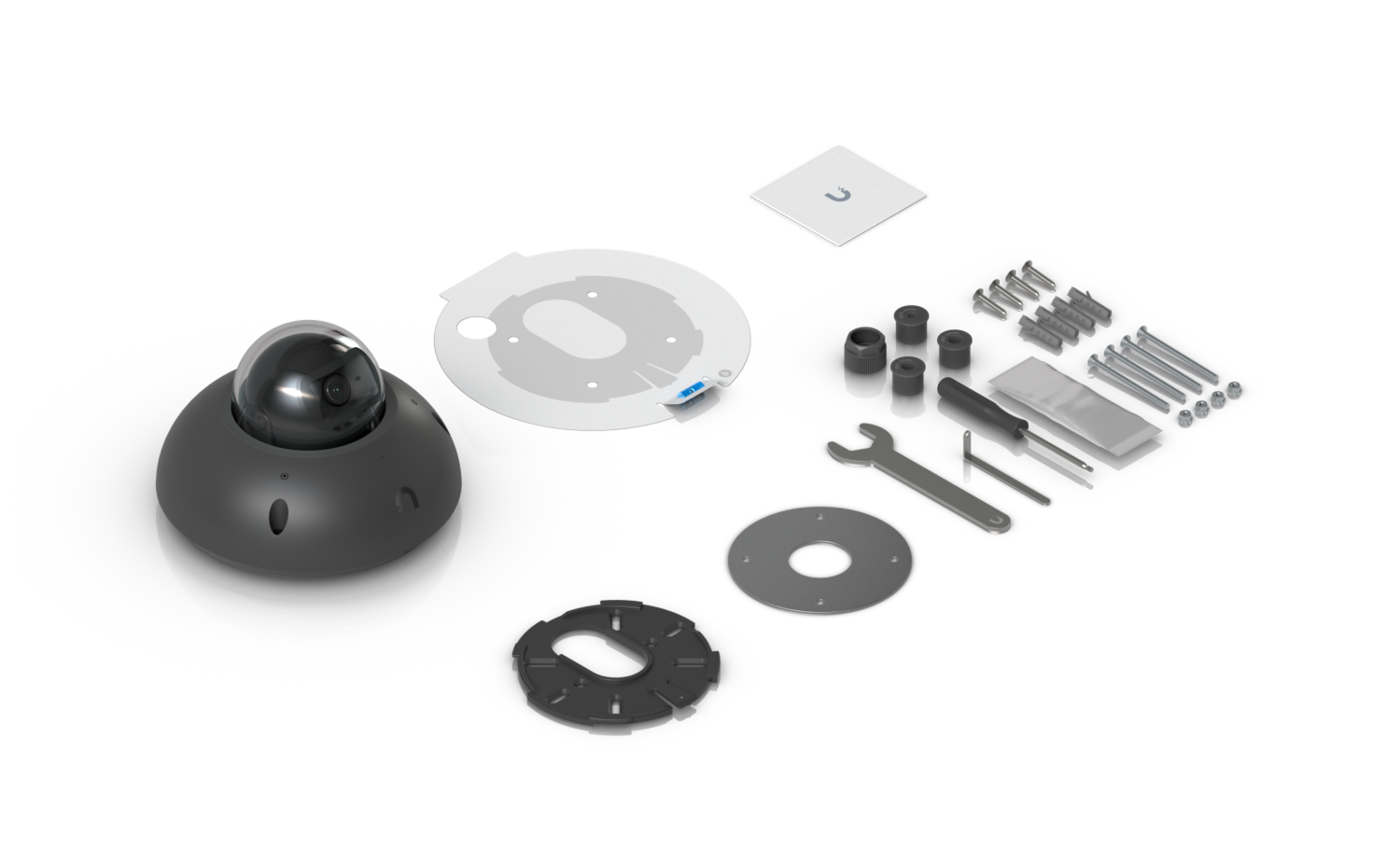 Ubiquiti | Ubiquiti G6 Dome,Black,All weather,Vandal-proof 4K PoE Camera,1/1.8 8MP Image Sensor,Multi-TOPS AI Engine,Longrange IR NightVision,*Avail for DealReg* | UVC-G6-Dome-B - Image 3