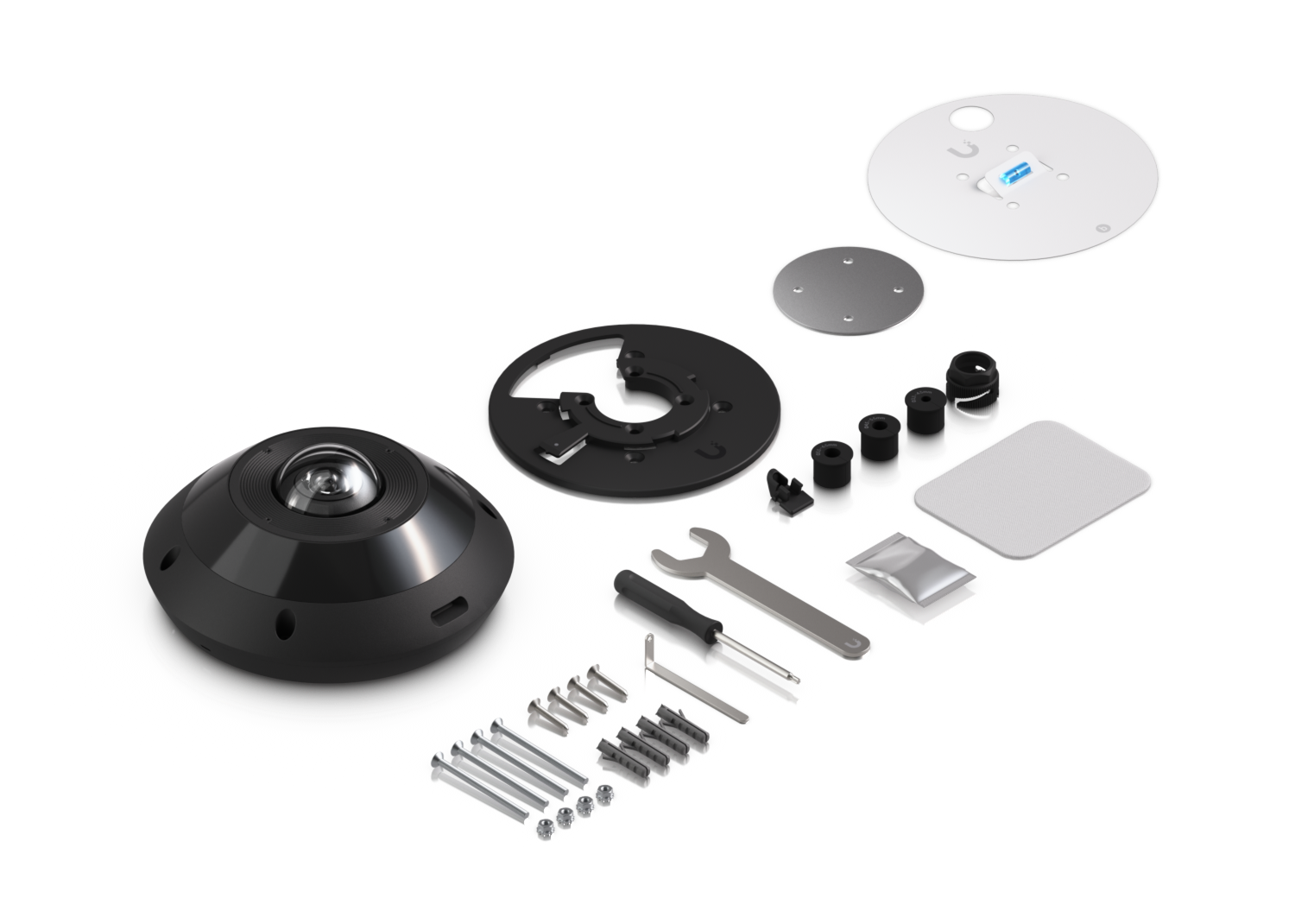 Ubiquiti | Ubiquiti G6 Pro 360,Black,All-weather,Vandal-resistant 12MP PoE Camera,Panoramic 360° coverage,Digital Pan-tilt-zoom Smart IR Functionality | UVC-G6-Pro-360-B - Image 2