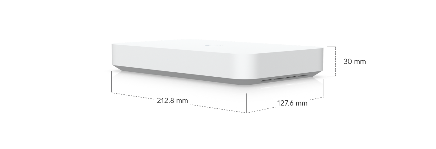 Ubiquiti | Ubiquiti Gateway Fiber, Desktop 10G Independent Gateway,Integrated 4-port 2.5 GbE Switch, Managed With a CloudKey,5 Gbps Routing With IDS/IPS | UXG-Fiber - Image 2