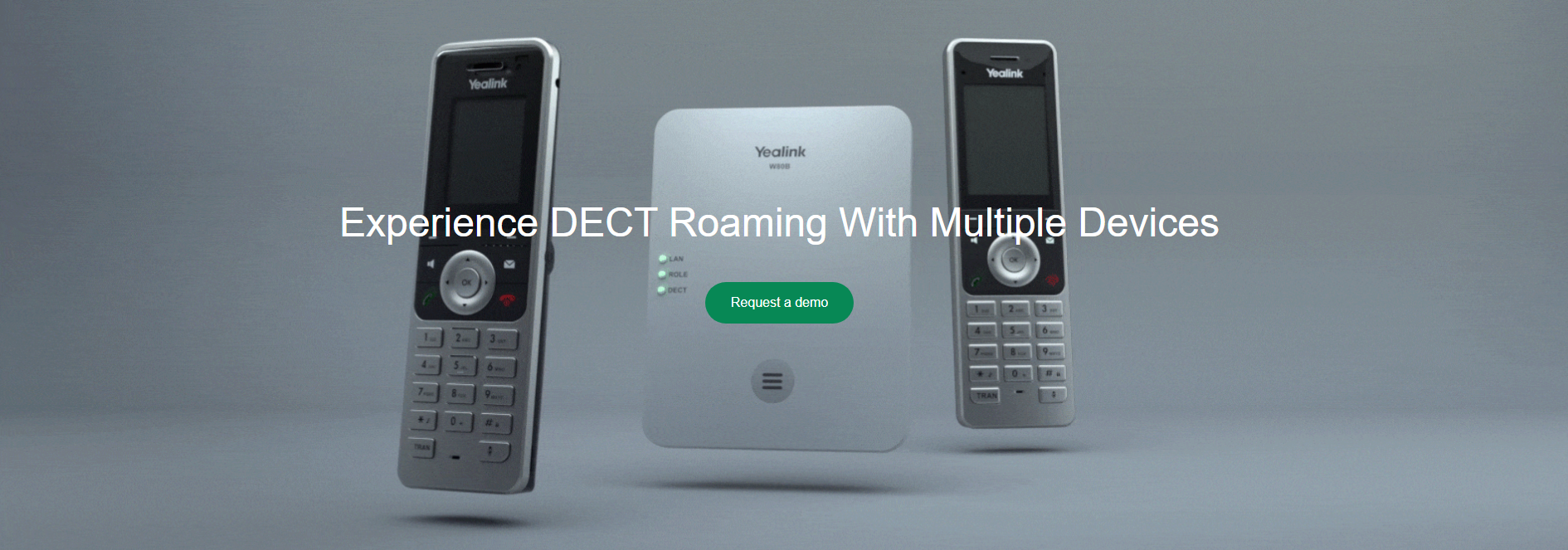 Yealink | Yealink W80-DM DECT IP Multi-Cell System consists of the DECT Manager W80DM (A W80B - IPY-W80B - is required for this set to work) | W80B-DM - Image 2